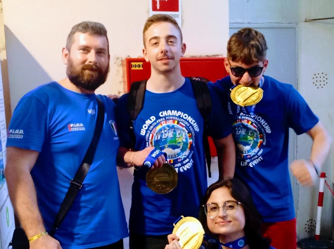 Campionati Mondiali di Powerlifting Wdfpf Deep: 5 ragazzi reatini selezionati dal referente Tecnico della Nazionale Italiana