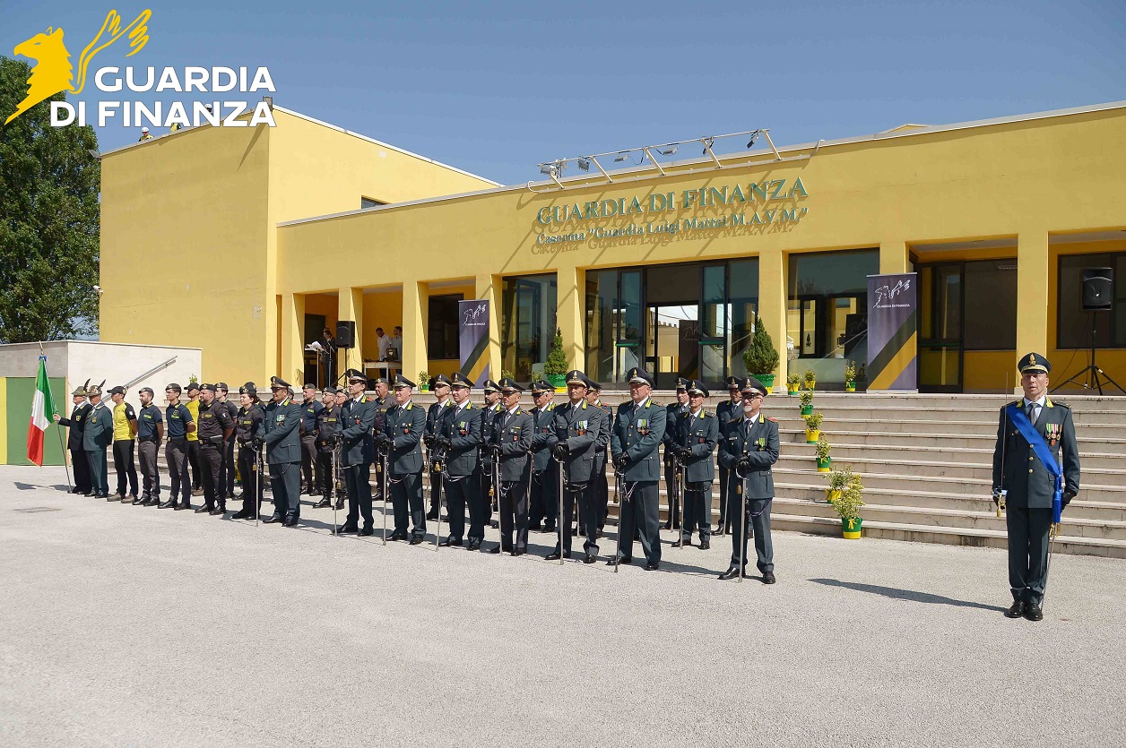 Celebrato a Rieti il 251° Anniversario della fondazione della Guardia di Finanza
