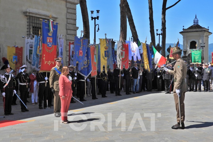Anche a Rieti le celebrazioni per il 79° Anniversario della Fondazione della Repubblica
