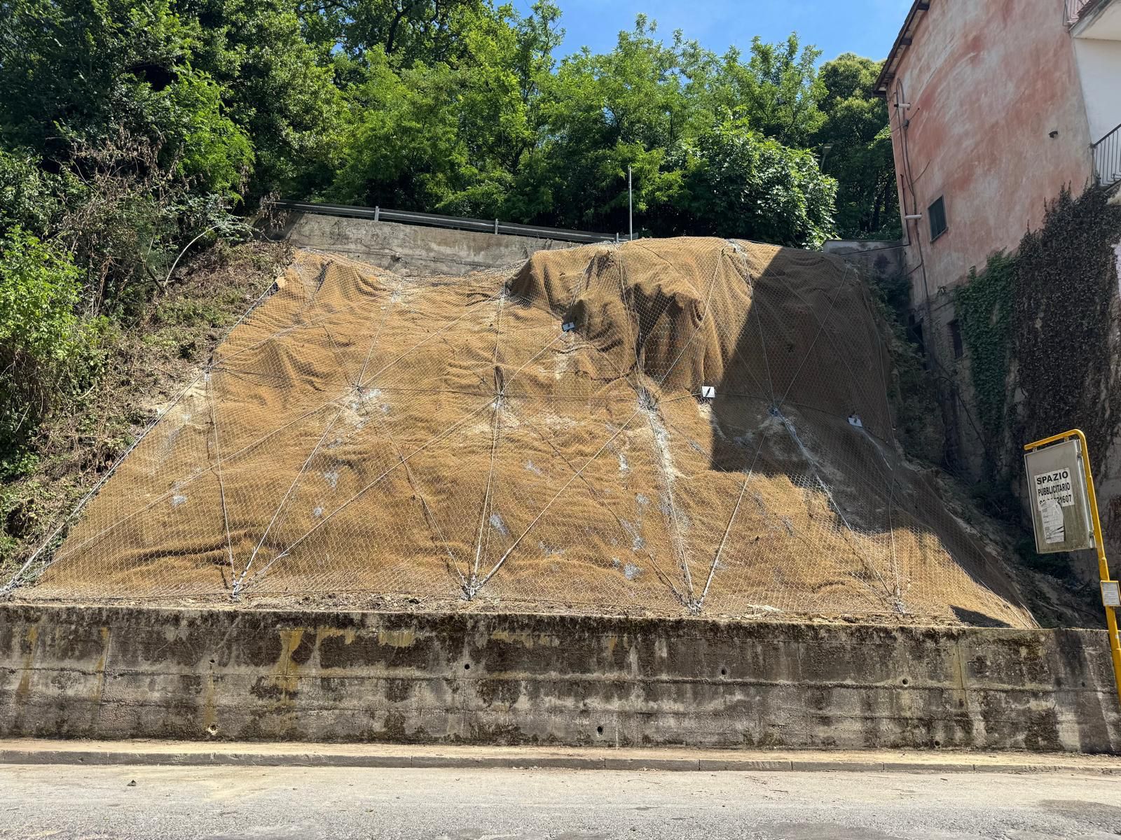 Frane a Poggio Mirteto e Casperia: interventi per 120mila euro