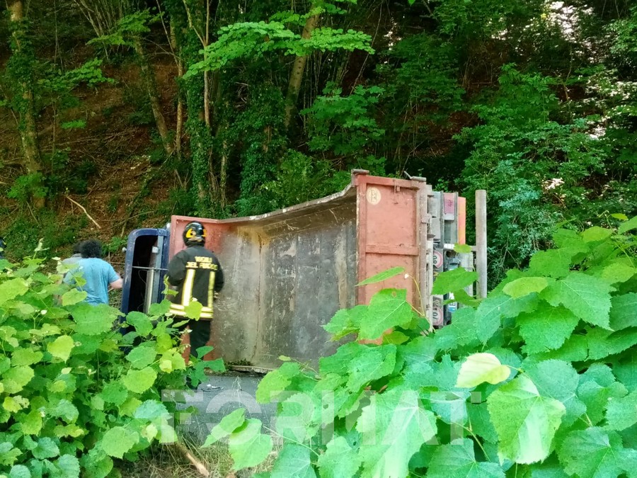 Incidente sulla Salaria al km 74.500: strada bloccata, disagi alla circolazione