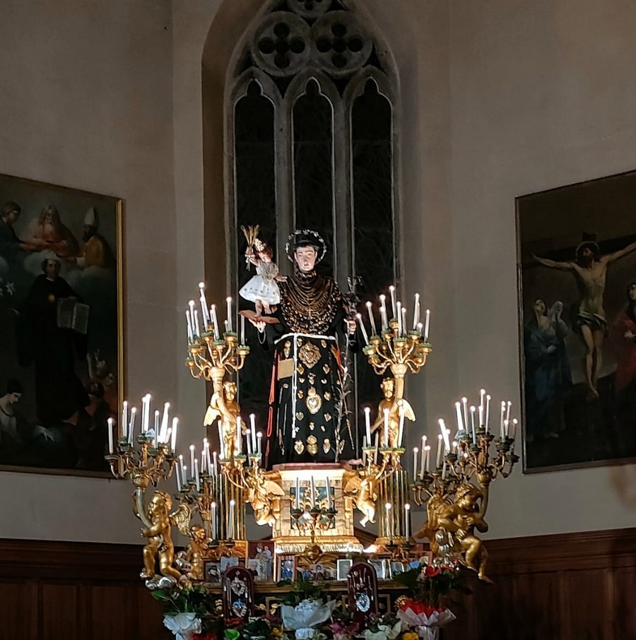 Festa di sant’Antonio di Padova: le celebrazioni di oggi nella Basilica di Sant’Agostino a Rieti