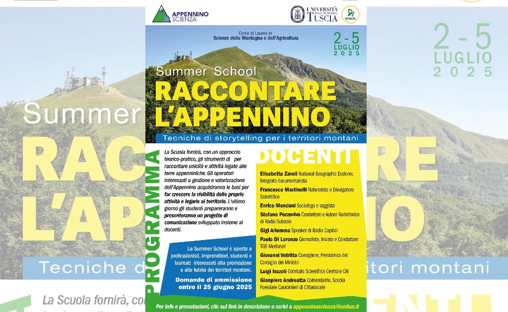 Dal 2 al 5 luglio torna la Summer School al Terminillo con borse di studio Fondazione Varrone