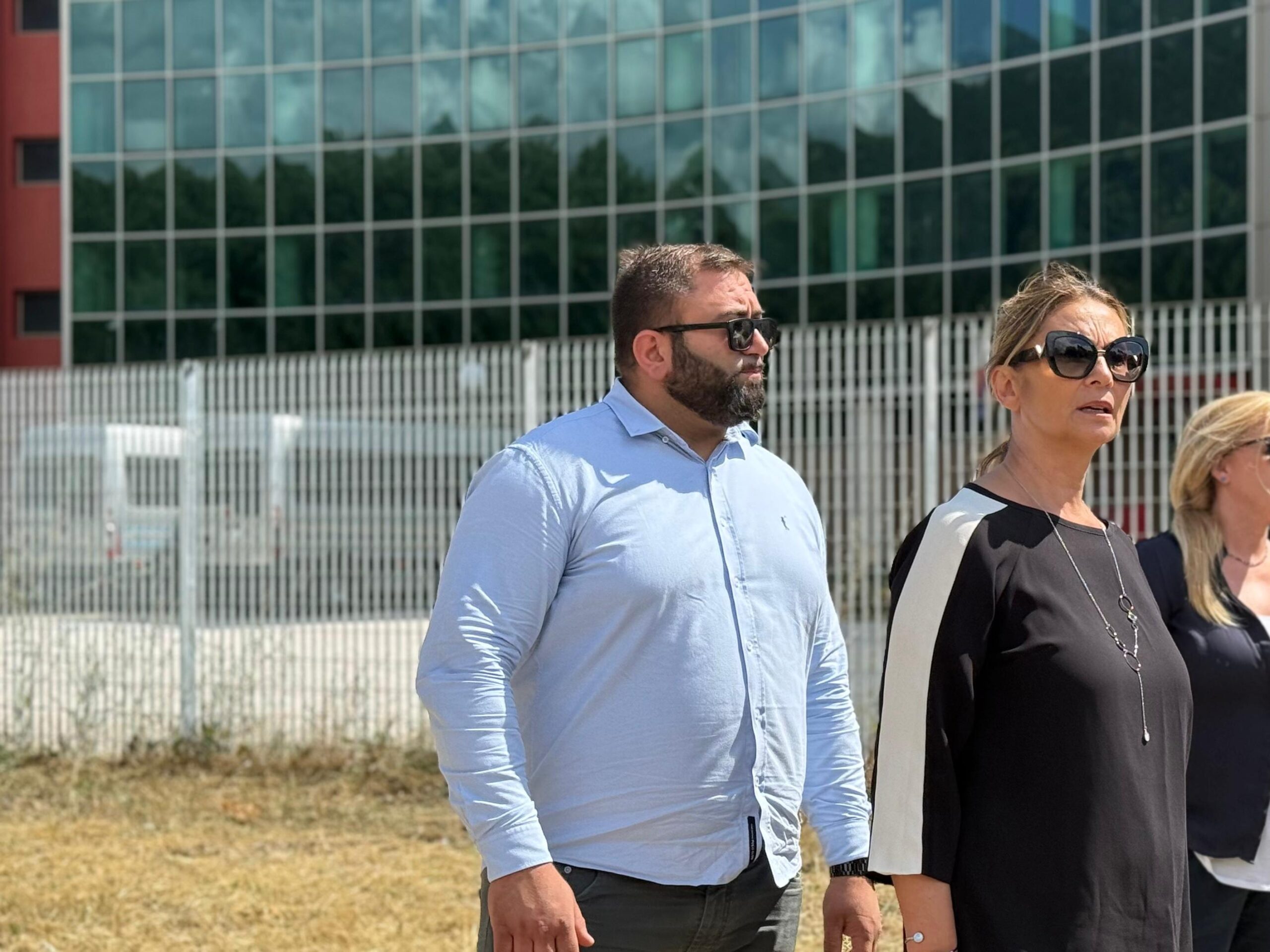 Nuova palestra per l’Istituto Costaggini di Rieti: partiti i lavori. Sopralluogo del Presidente della Provincia e del consigliere Usai