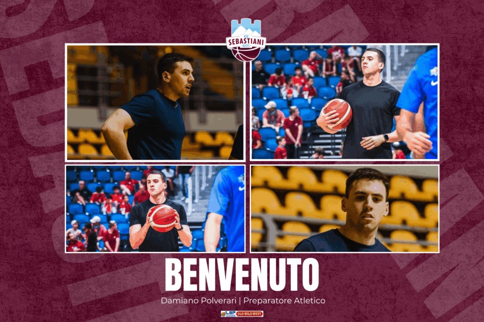 Damiano Polverari è il nuovo preparatore atletico della Sebastiani