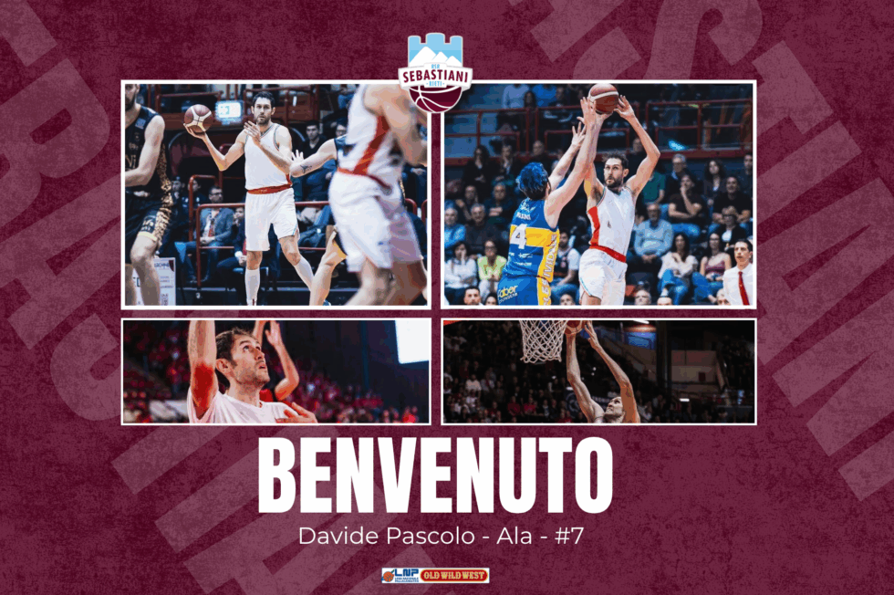 Davide “Dada” Pascolo firma con la Sebastiani. Avrà la #7