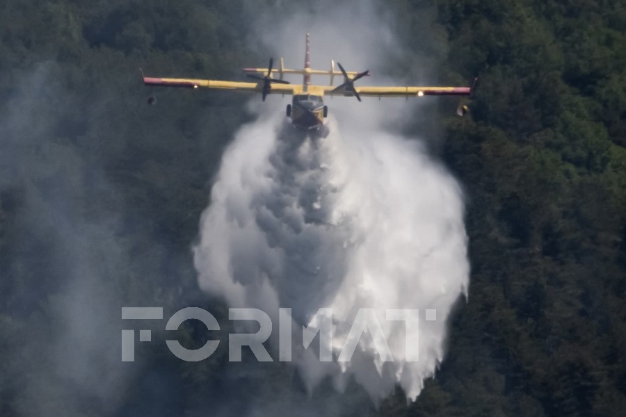 Focolaio ancora acceso: mezzi di soccorso all’opera sul Monte Terminillo anche in serata