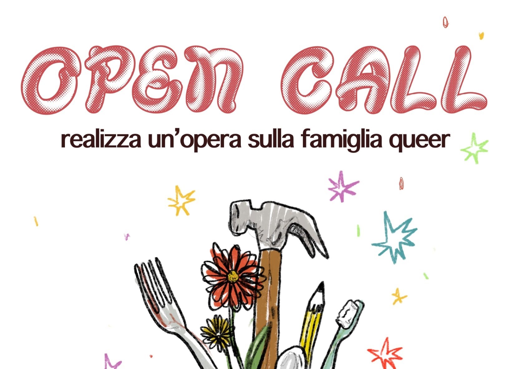 Nuove forme di famiglia. A Rieti una mostra sulla tua idea di famiglia queer: partecipa con la tua opera!