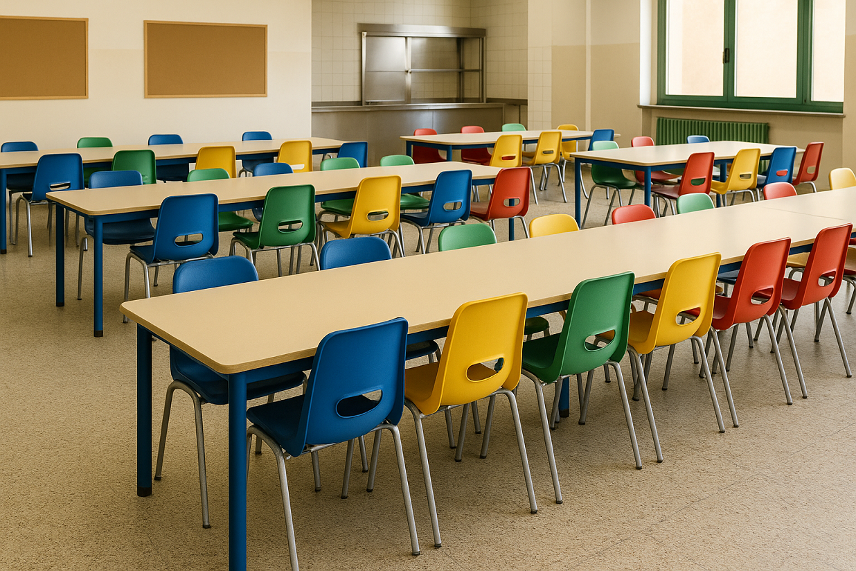 Mensa scolastica: iscrizioni aperte da mercoledì 23 luglio