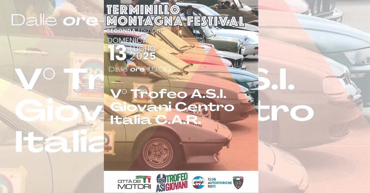 Il 13 luglio, la 5^ edizione del Trofeo Giovani C.A.R.