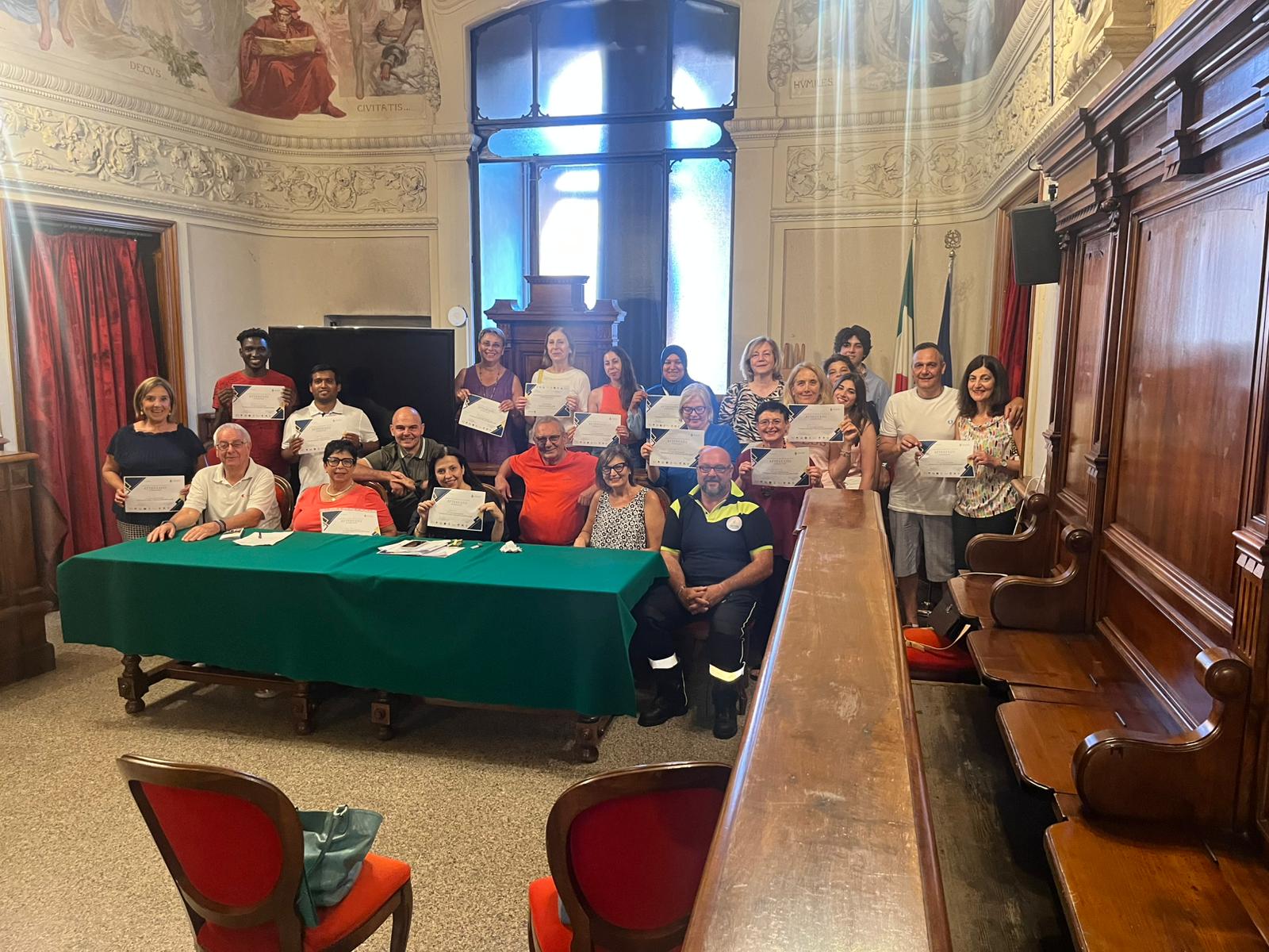 Concluso il primo corso di formazione per “volontari di strada e operatori dello sportello sociale”