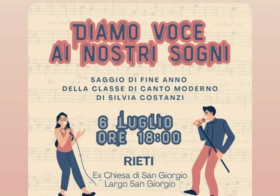 diamo voce ai vostri sogni.locandina