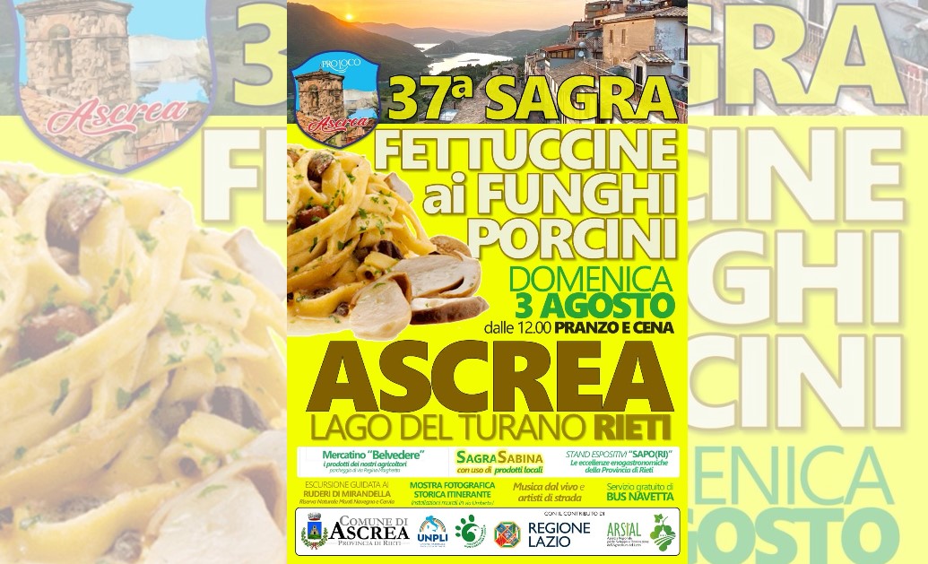 sagra fettuccine ascrea