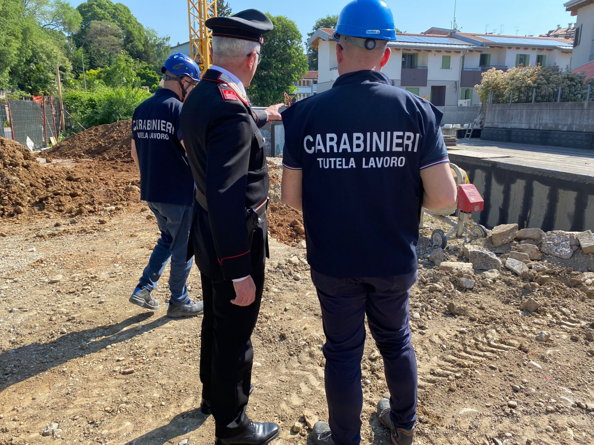 Controlli sul lavoro: sospese due attività, tre denunce e oltre 17mila euro di sanzioni