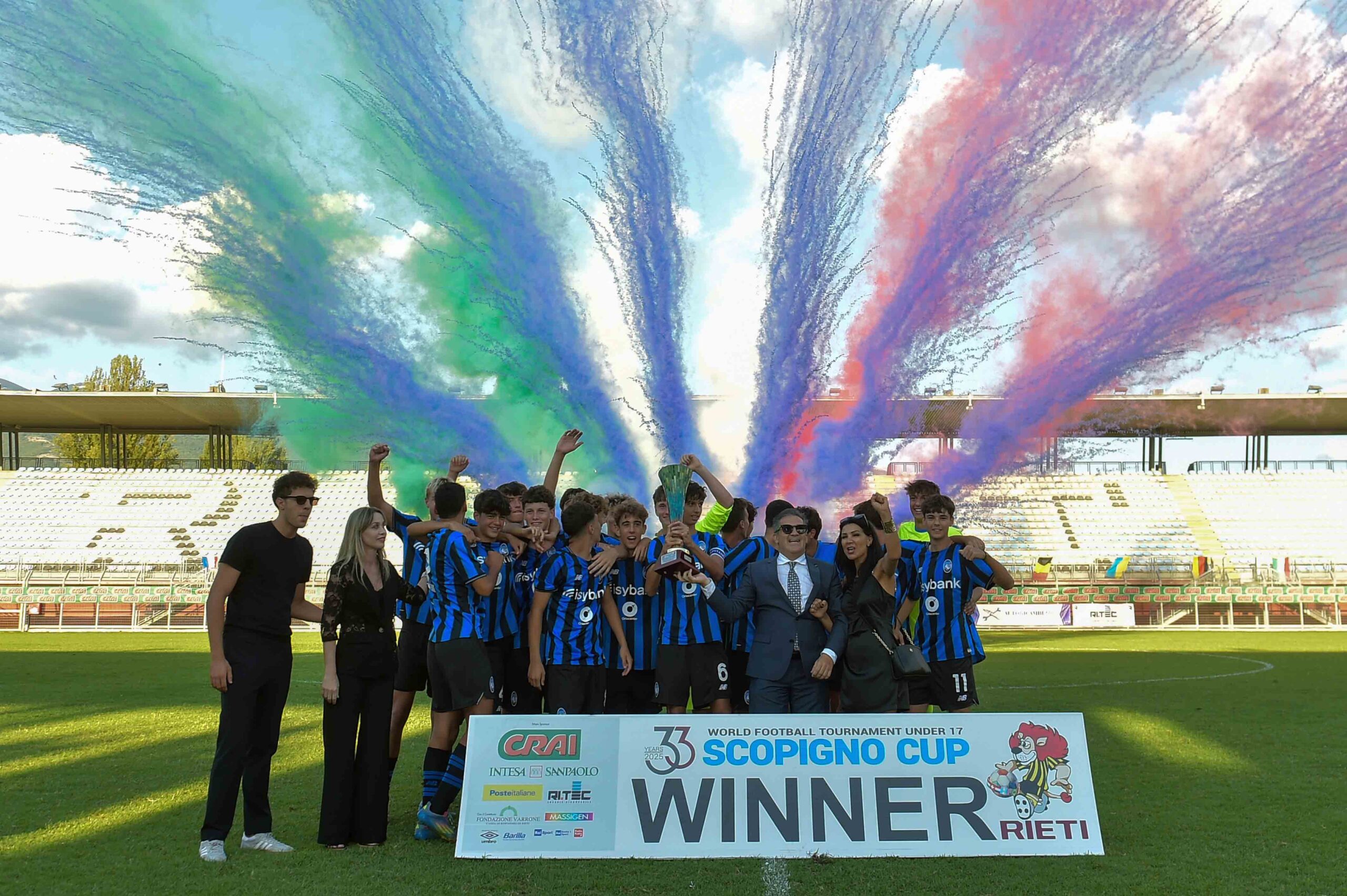Finale da incorniciare per l’Atalanta: Napoli travolto 3-0 alla Scopigno Cup