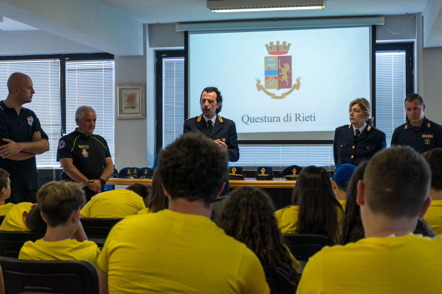 La Polizia di Stato incontra i ragazzi del progetto “Anch’io sono la Protezione Civile”