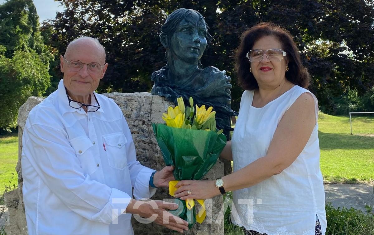 Daniela Acuti e Lino Martini omaggio a Anita Garibaldi Daniela Acuti e Lino Martini omaggio a Anita Garibaldi
