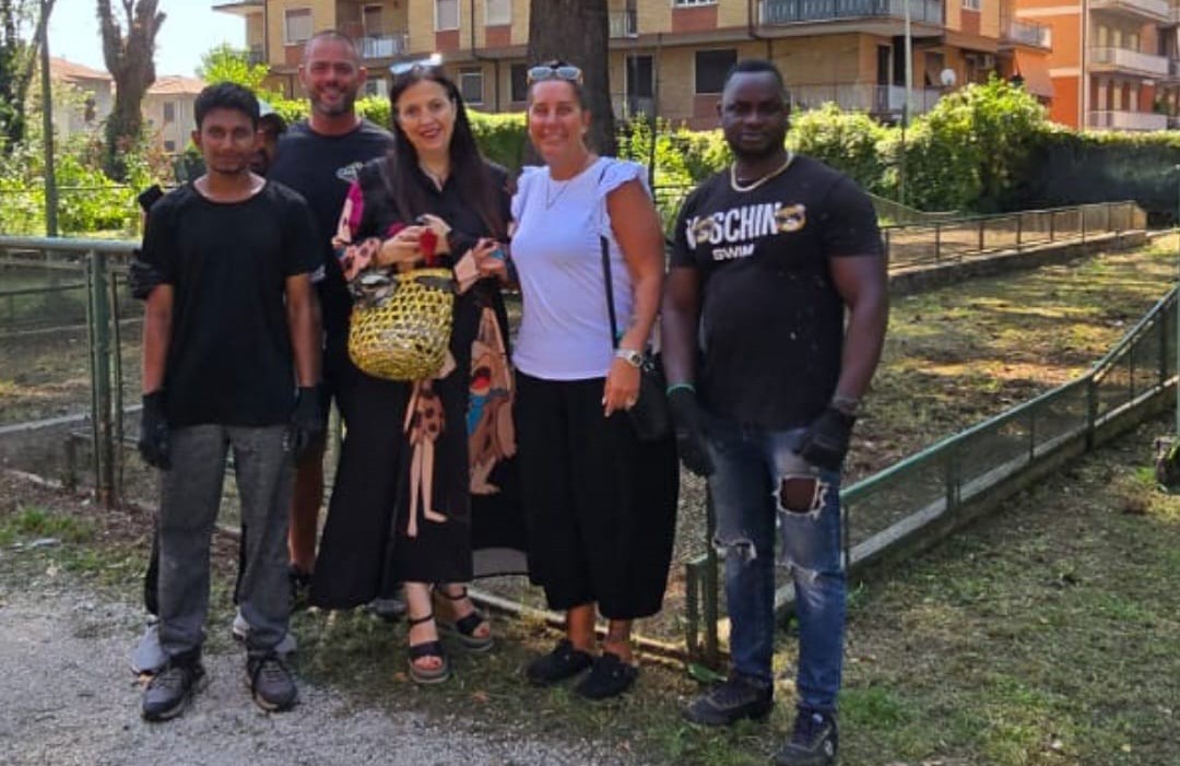 Iniziato il ripristino del bocciodromo ex-Piaggio a cura della cooperativa “Il volo”