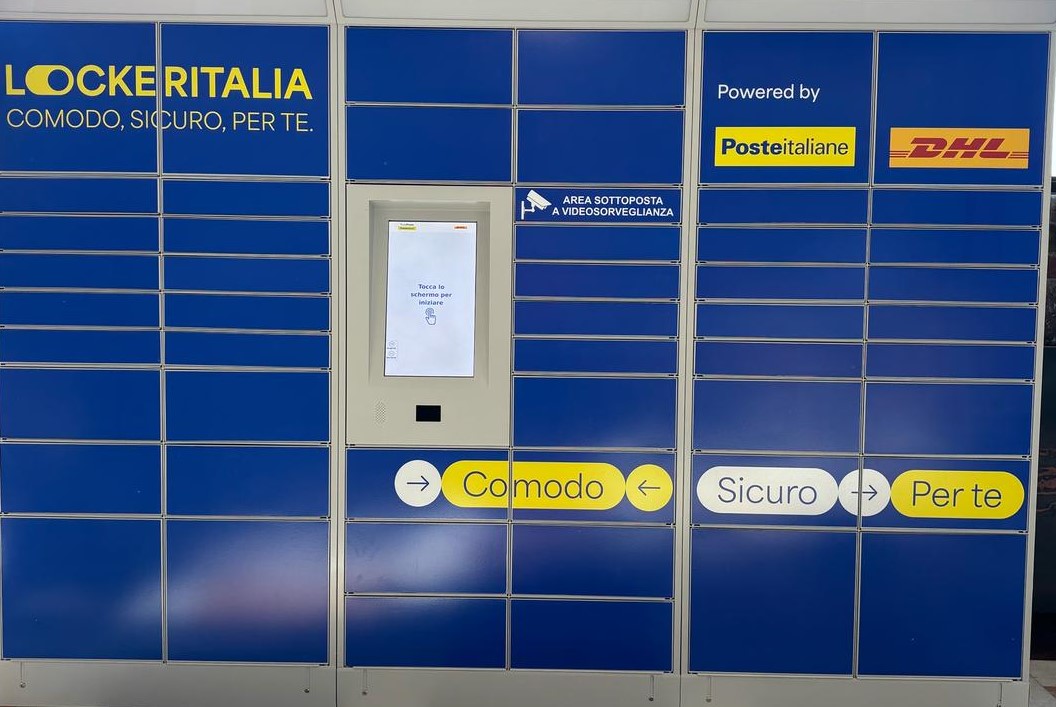 A Rieti il primo “Locker”: armadietto automatico per la consegna e il ritiro pacchi