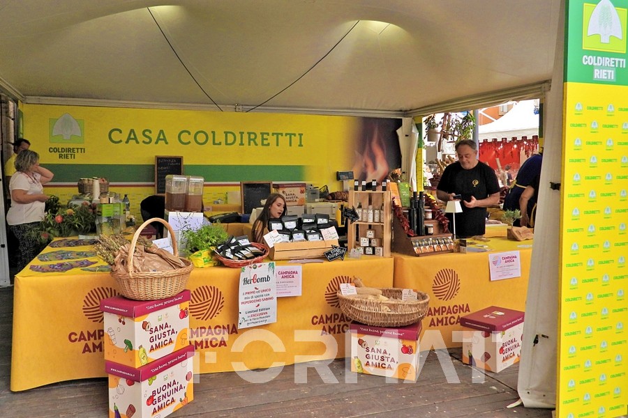 Peperoncino, Street food agricolo all’interno dello stand “Casa Coldiretti”