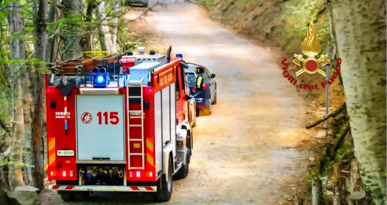 Greccio e Cottanello, due soccorsi dei Vvf per escursionisti in difficoltà