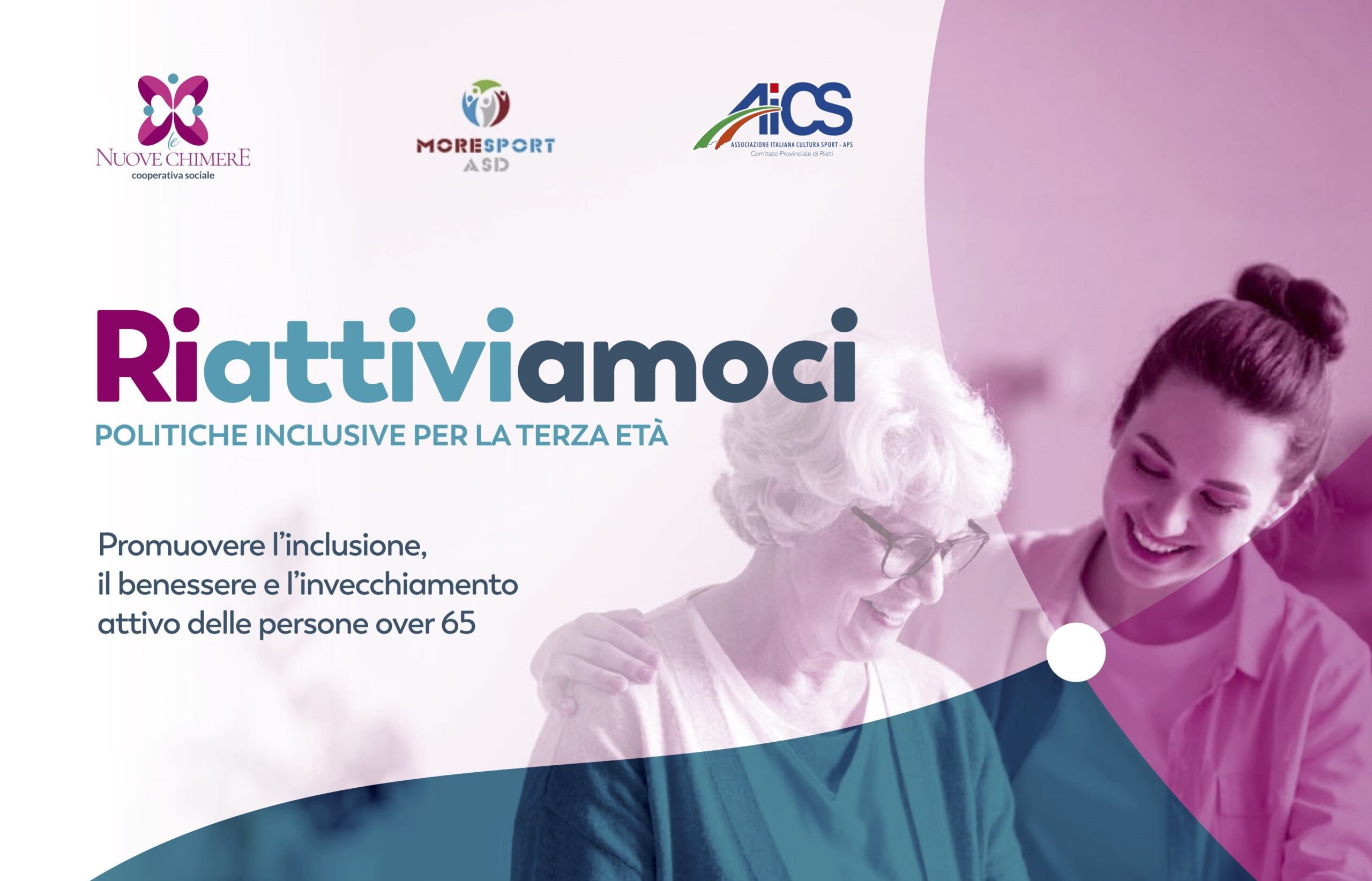 Riattiviamoci, al via il progetto per l’invecchiamento attivo degli over 65