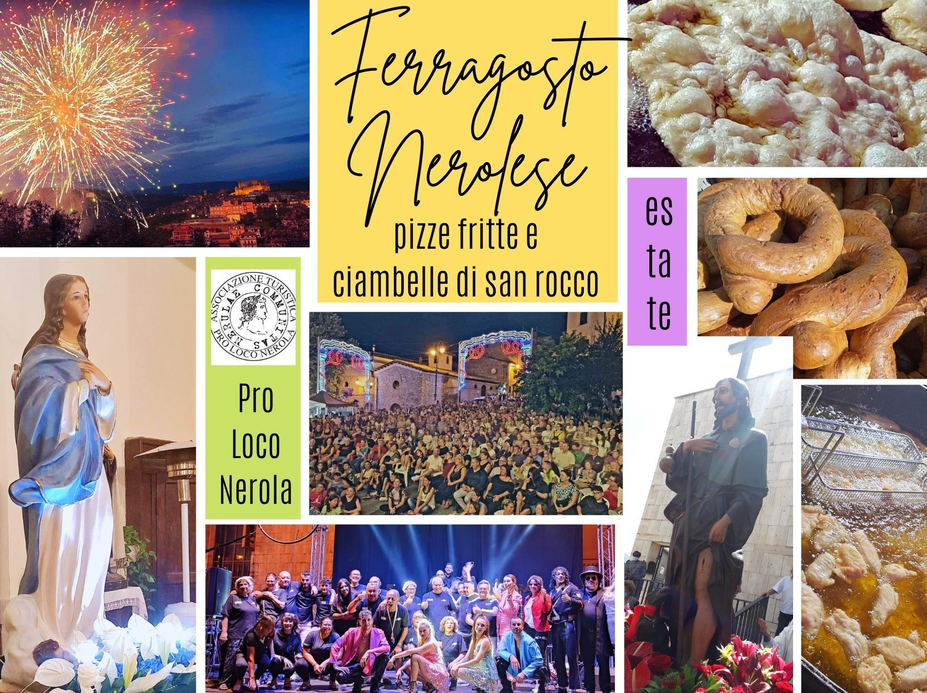 Nerola celebra il Ferragosto 2025 tra tradizione, musica e comicità