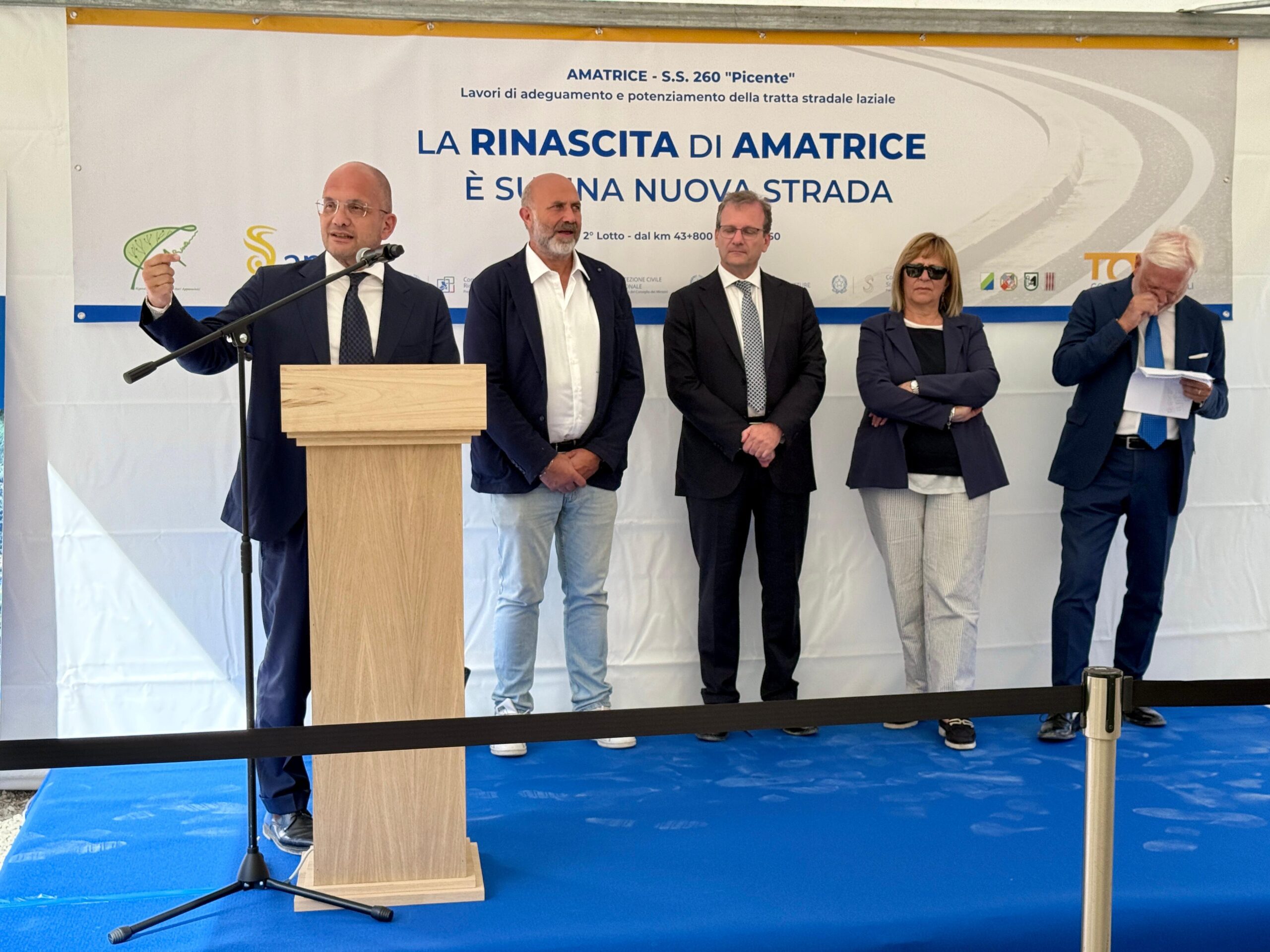 Castelli: avvio lavori Picente ad Amatrice strategico per superamento dell’isolamento