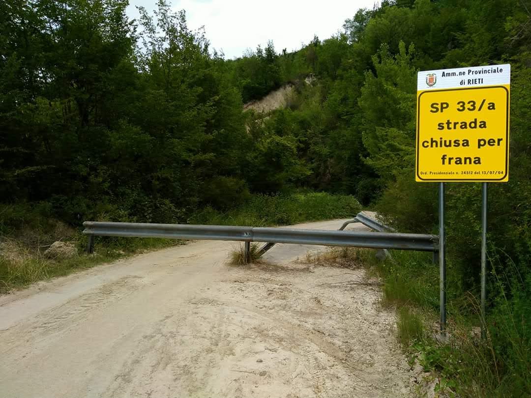 SP33/a  chiusa da oltre vent’anni, Castel di Tora rilancia e chiede una risposta dall’intero Consiglio Provinciale
