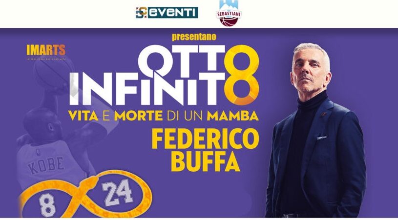 “Otto Infinito”: Federico Buffa al Vespasiano per raccontare la leggenda Kobe