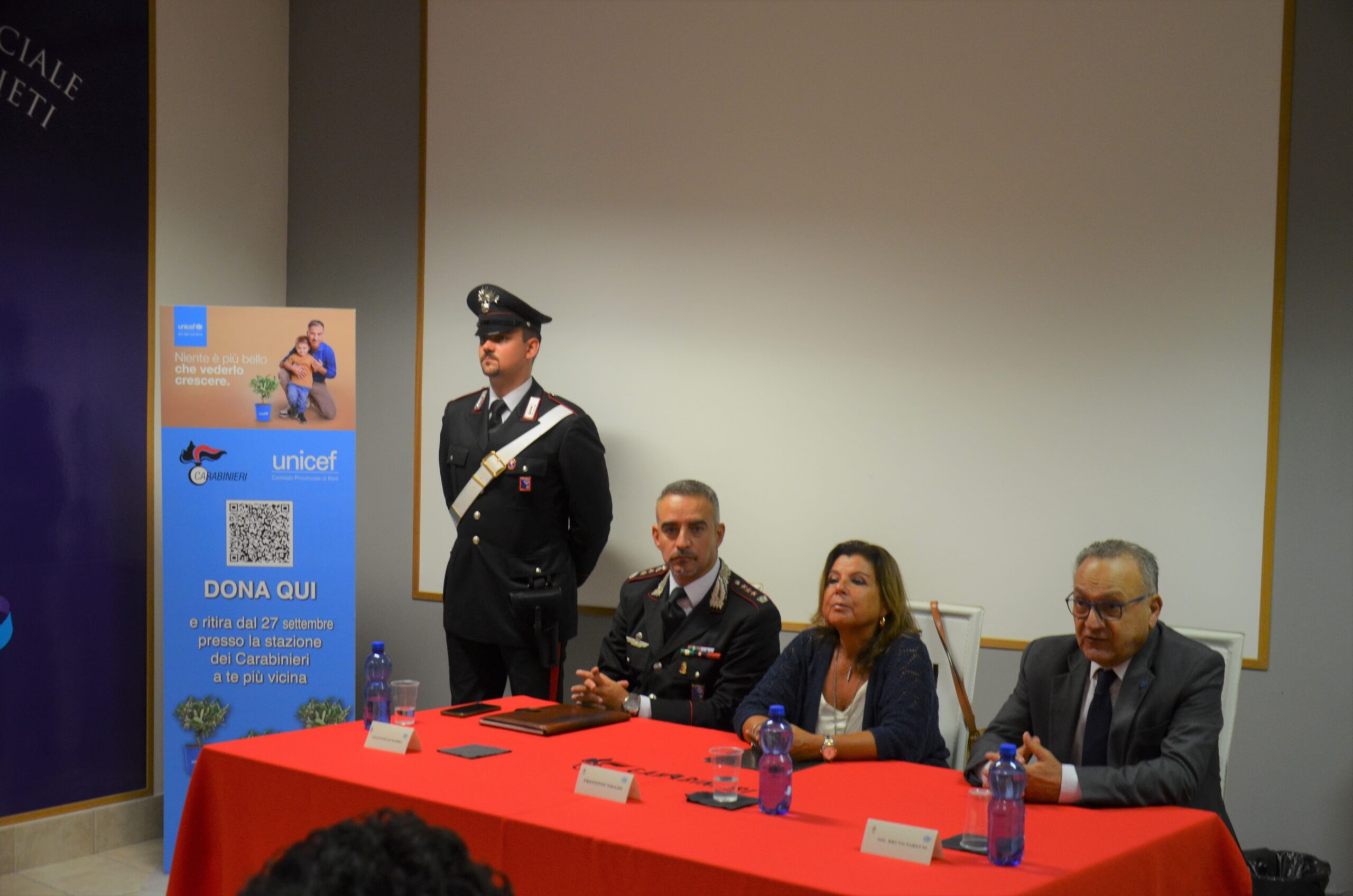 Campagna “Un Ulivo per vederli crescere” organizzata dall’Unicef in collaborazione con l’Arma dei Carabinieri