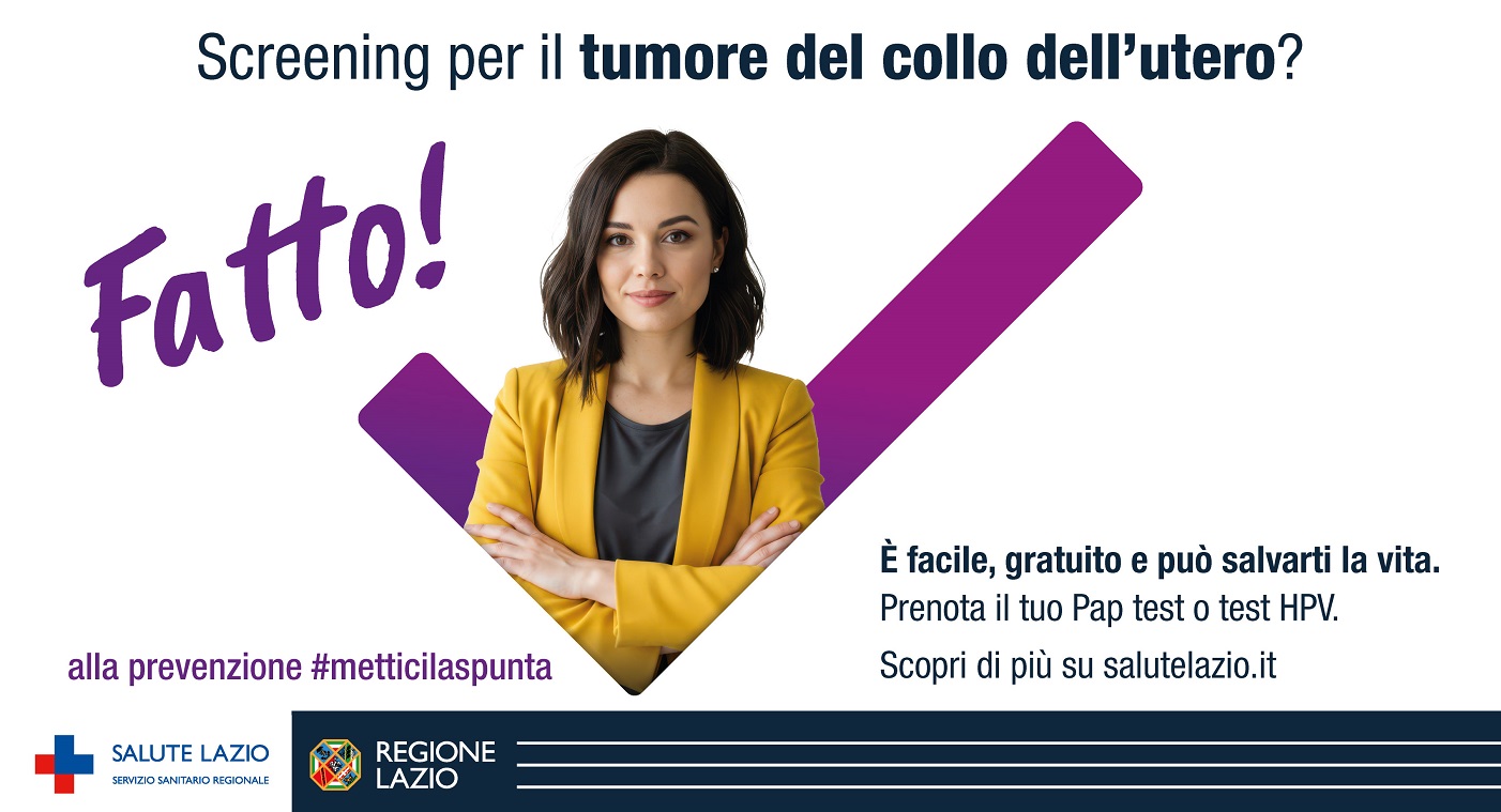 Dal 18 settembre al via la campagna contro il tumore della cervice uterina