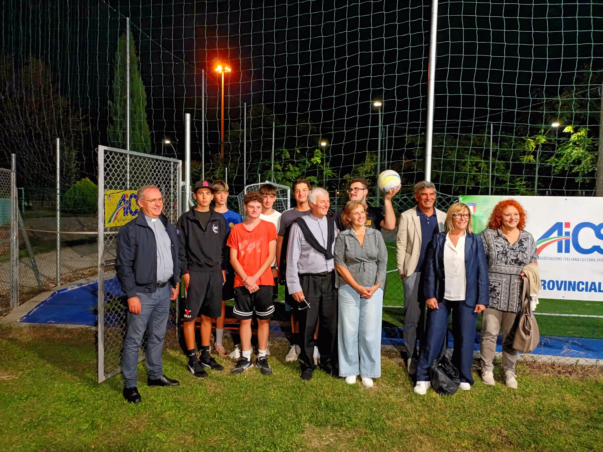Inaugurati i nuovi Campi sportivi di Vazia: lo sport abbatte le barriere