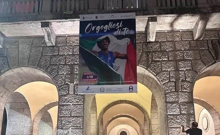 STENDARDO ORGOGLIOSI DI TE Rientro da Tokyo Mattia Furlani