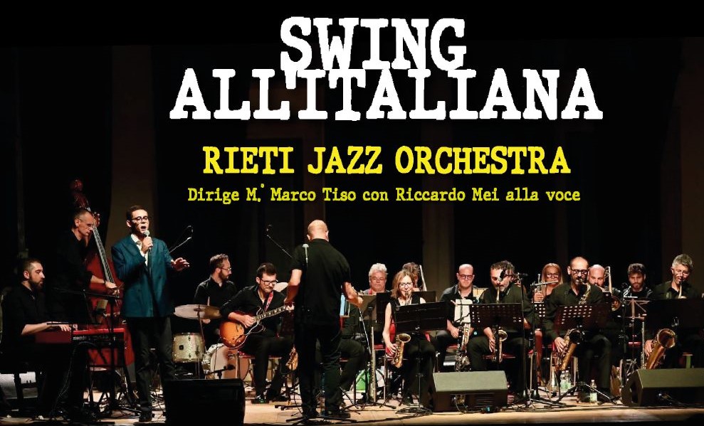 La Rieti Jazz Orchestra al Live@Colosseo Festival 2025. Il concerto “Swing all’Italiana” nell’ambito della rassegna We Love Big Band