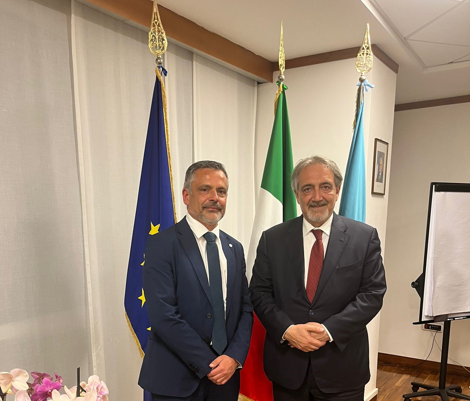 Ugl Lazio a confronto con il governatore Rocca: proposte per un futuro sostenibile e sicuro