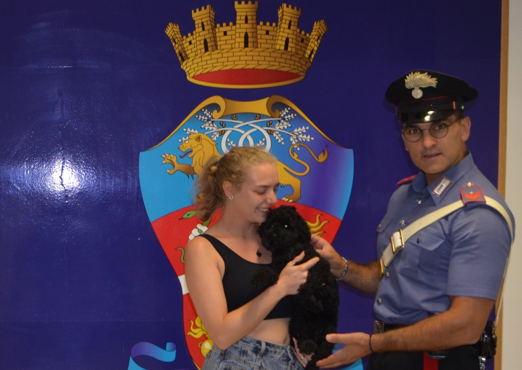 A lieto fine la disavventura di un barboncino a Rieti