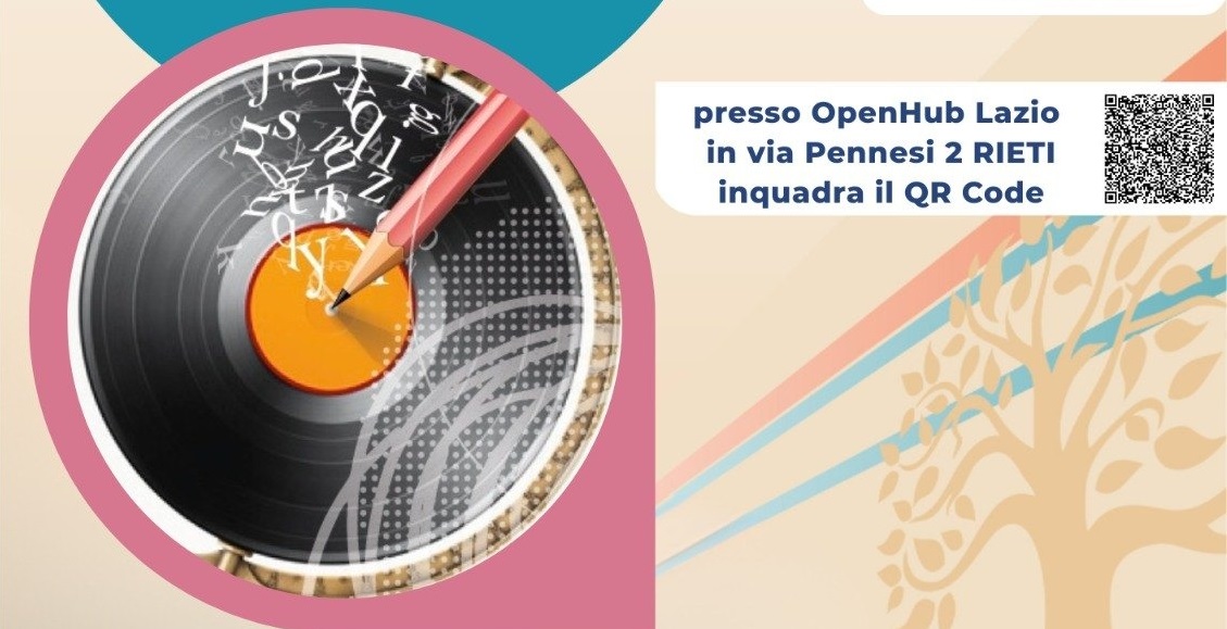 “Pensieri e Parole” – Laboratorio Propedeutico e Sperimentale per la scrittura di testi cantautorali