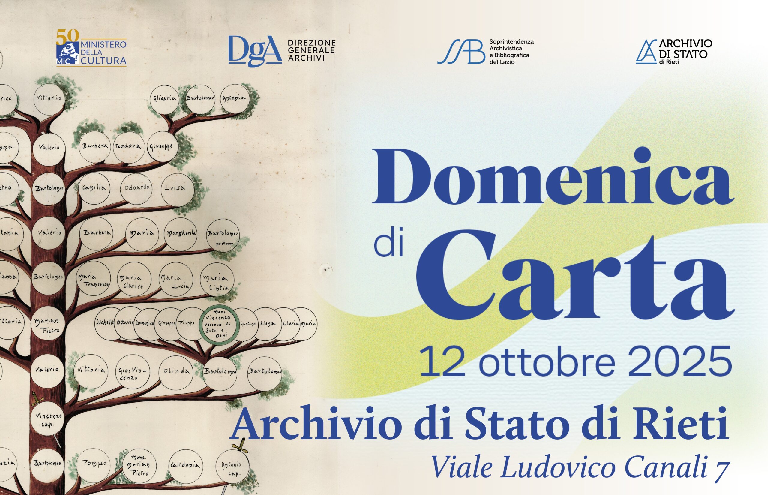 Domenica di carta 2025: in Archivio di Stato percorso di approfondimento sugli archivi di famiglia