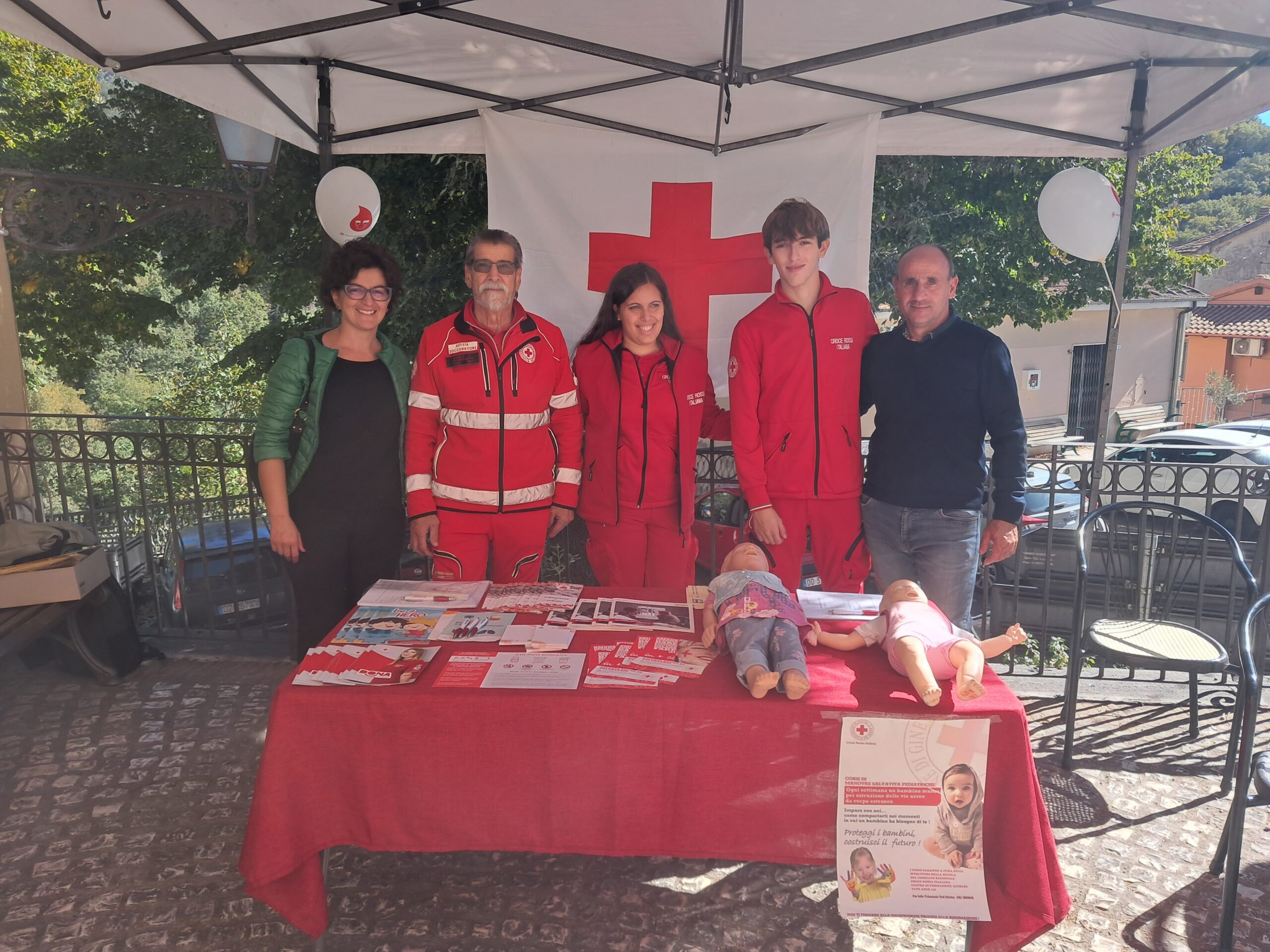 A Rivodutri solidarietà e salute in piazza