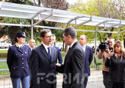 Arrivo Capo di Polizia Pisani ph M. D'Alessandro06