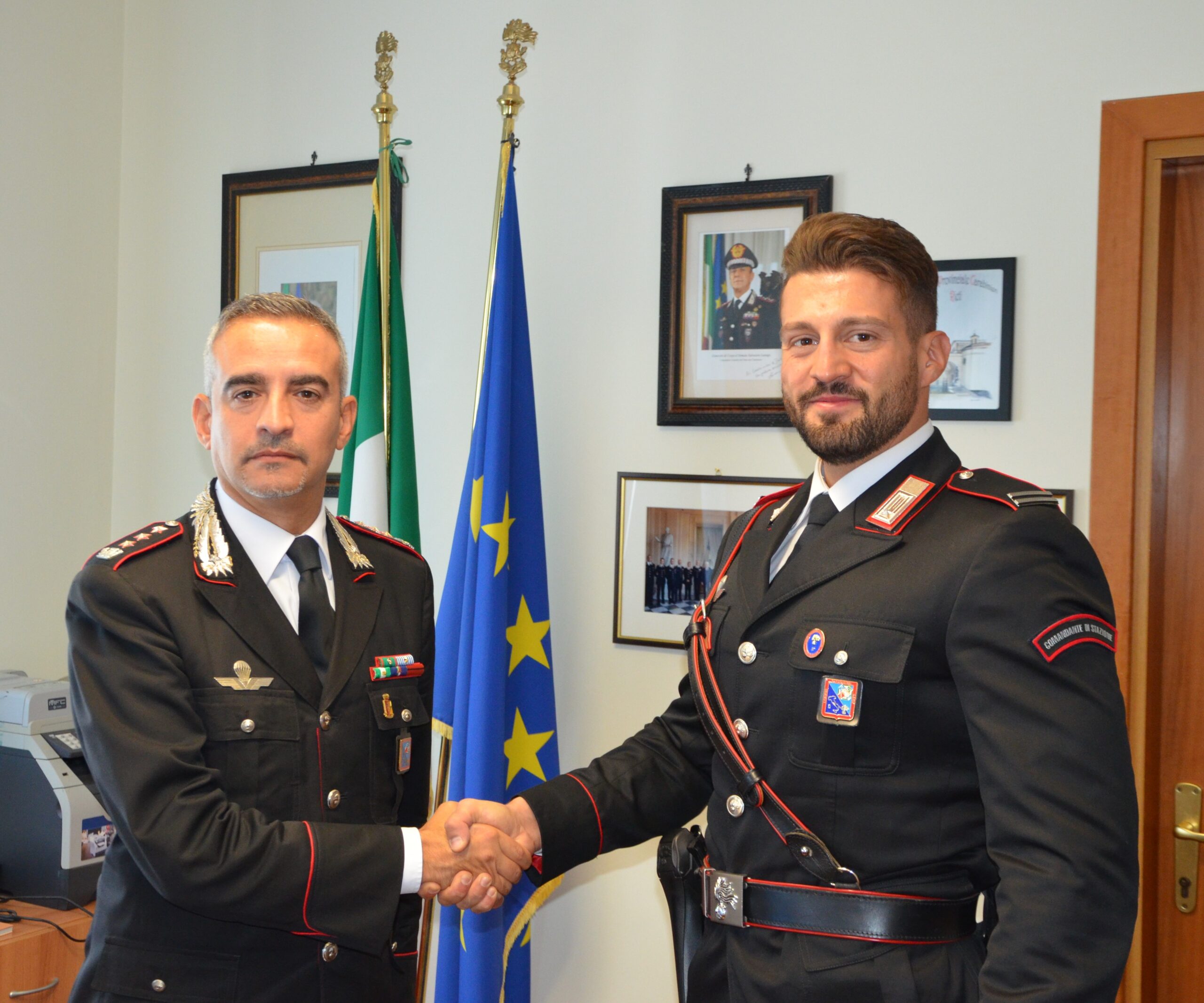 Il Maresciallo Ordinario Francesco Caravella è il nuovo comandante della Stazione Carabinieri