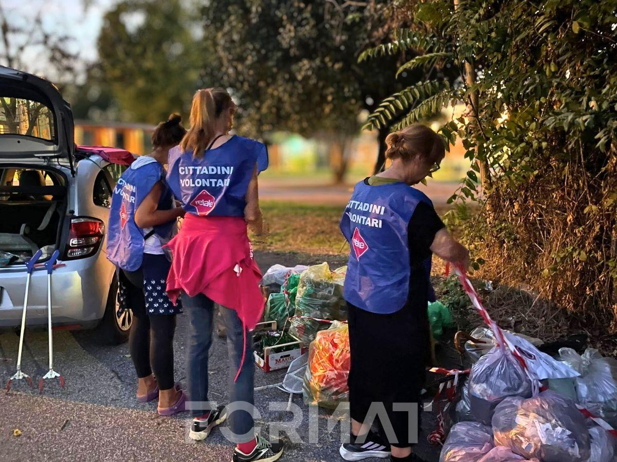 A Passo Corese raccolti oltre 40 kg di rifiuti e ripristinate le aree verdi della Stazione FS Fara Sabina–Montelibretti