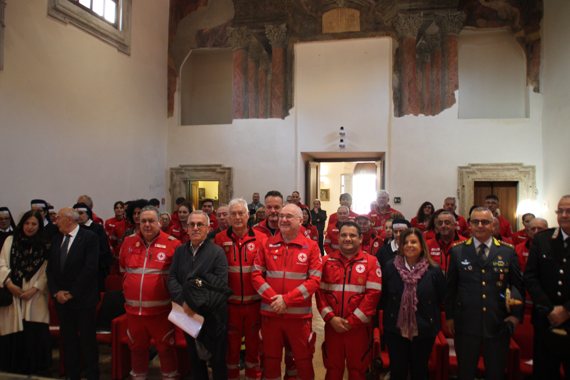 Il Presidente della Croce Rossa Italiana in visita a Rieti, premiata la Fondazione Varrone