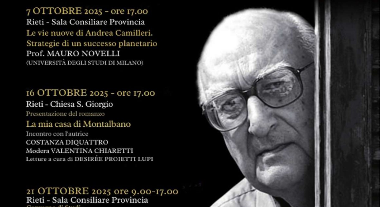 L’Associazione Polymnia presenta Ritratto d’artista: Andrea Camilleri