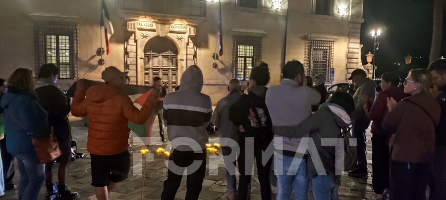 Anche a Rieti attivisti in piazza pro  Global Sumud Flotilla