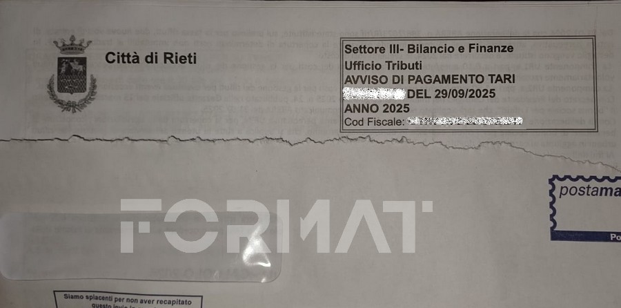 Tari 2025, Comune di Rieti: contatti utili per informazioni