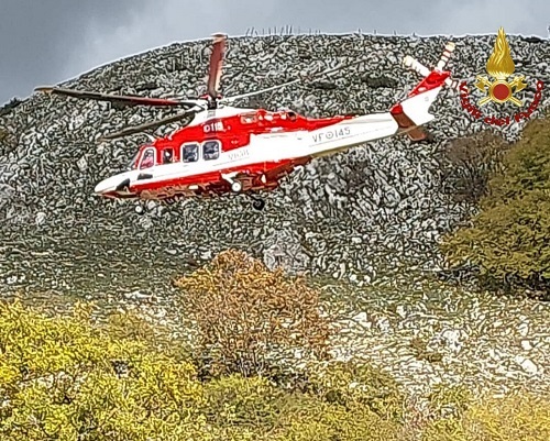 Cottanello, soccorso dai Vigili del fuoco escursionista disperso