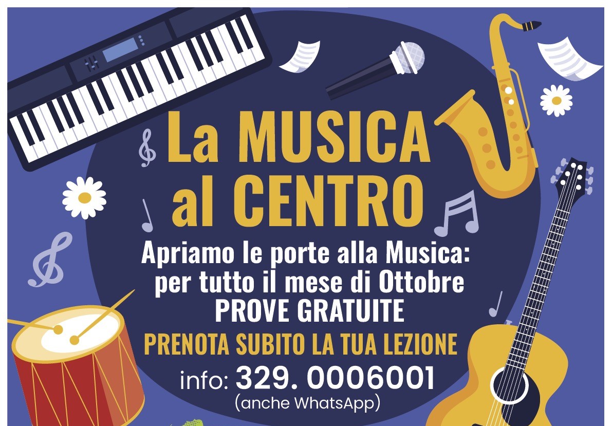 “La musica al centro” alla scuola di musica Pitoni