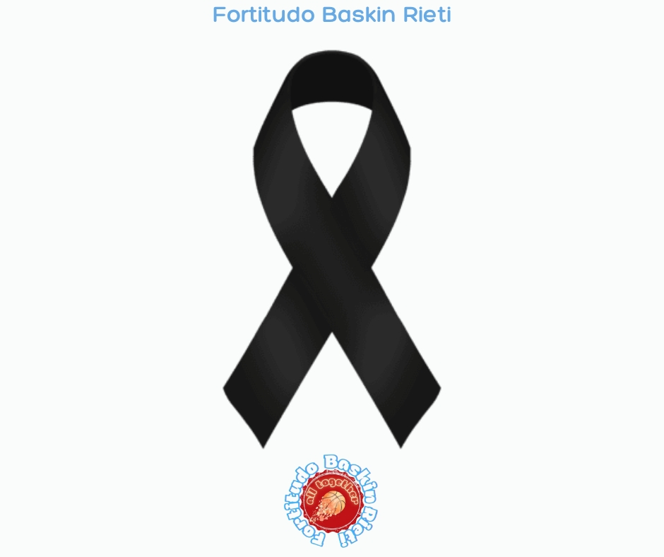 Fortitudo Rieti sospende le attività in segno di cordoglio e solidarietà